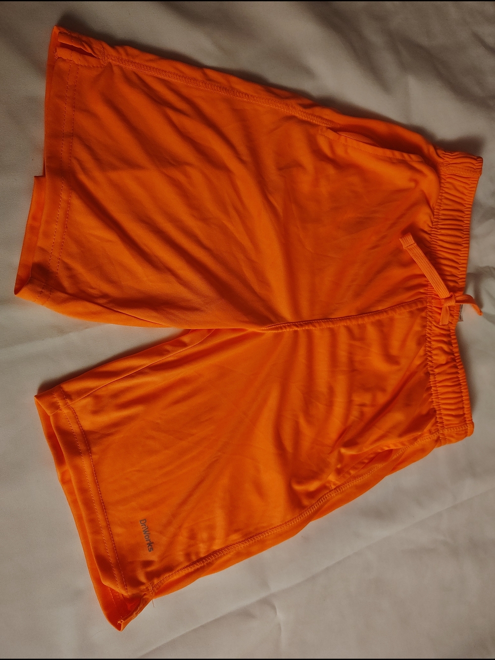 Athletic Works Men's Bright Orange Performance Shorts
